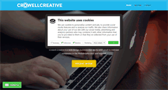 Desktop Screenshot of crowellcreative.com